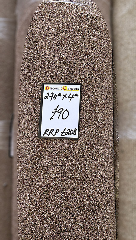 Heritage Luxury Cottonfield Balta polypropylene carpet remnant in stock