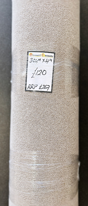 Cormar Home Counties Alum 80% wool carpet remnant in stock