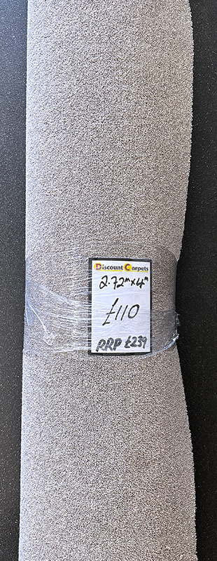 Cormar Home Counties Alum 80% wool carpet remnant in stock