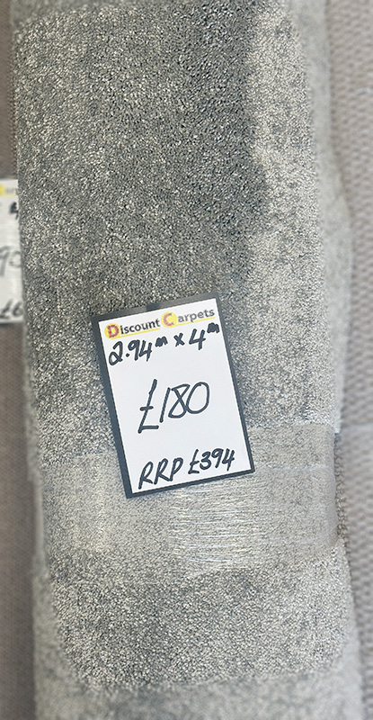 Solent Selection Magical Moonbeam polypropylene carpet remnant in stock
